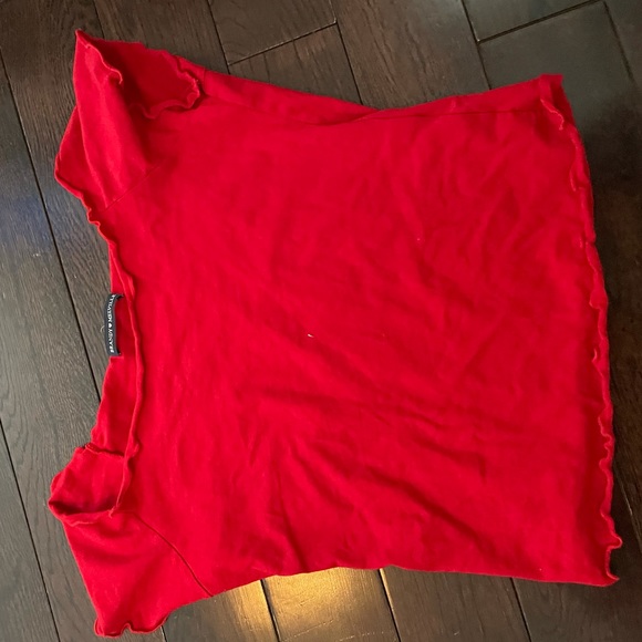 Brandy Melville res off the shoulders top - Picture 3 of 4